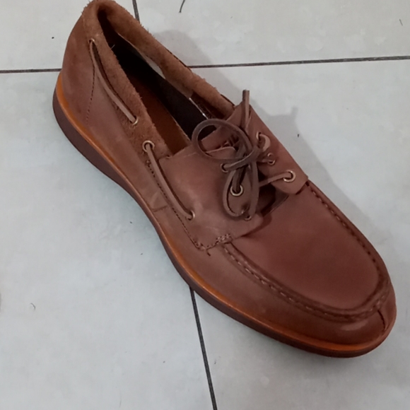 FOSSIL BOAT SHOES SIZE 12 - Picture 2 of 4